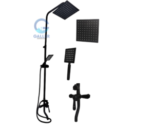 Columna de ducha Negro (d111)