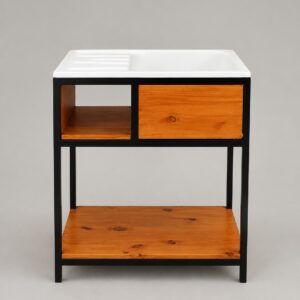 Mueble lavadero + Pileta 75cm (COD.vh75)