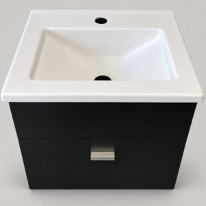 Vanitory flotante 40cm negro (vf2ac)