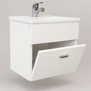 Vanitory flotante 40cm + Grifería (pvf1ac)
